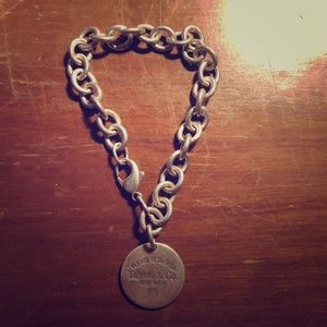 Tiffany and Co Round Tag Bracelet